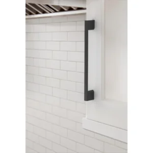 Cityscape 6-5/16 inch (160mm) Center-to-Center Matte Black Cabinet Pull - 10 Pack (Set of 10)
